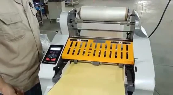 Máquina de laminação de rolo de máquinas Máquina de laminação F350d Laminador quente Boway