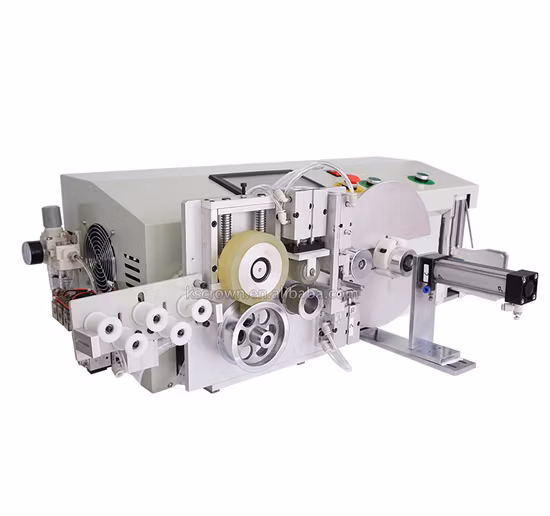 Máquina automática de enrolamento de fio de alta velocidade, máquina de corte de cabo, máquina de enrolamento de fio, com contagem de medidor