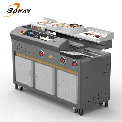 Máquina de encadernação com cola Perfect Book Boway K10 Binder com lado