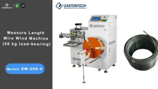 Enrolamento de corte de cabo que amarra o pacote com medidor que conta a máquina automática de ligação do enrolamento do corte do cabo de fio